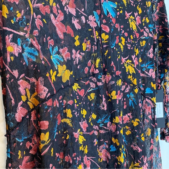 LIV by Habitat Clothes, sheer floral dress, size Small - Picture 7 of 10